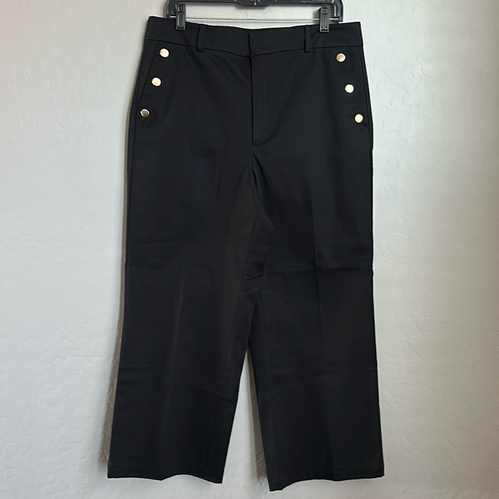 Ann Taylor Factory The Slim Wide Crop Pants